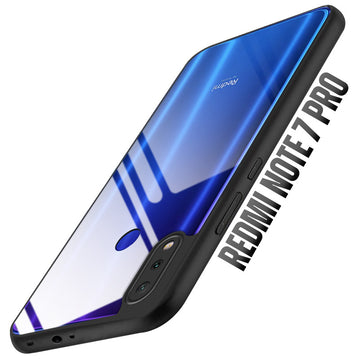Soft Frame Clear Case For Redmi Note 7 Pro