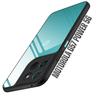Soft Frame Clear Case For Motorola G57 Power 5G