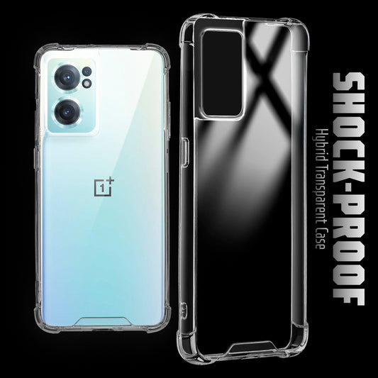 Shockproof Hybrid Transparent Phone Case For OnePlus Nord CE 2 5G