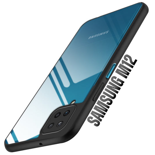 Soft Frame Clear Case For Samsung M12