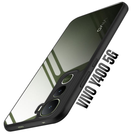 Soft Frame Clear Case For Vivo Y400 5G