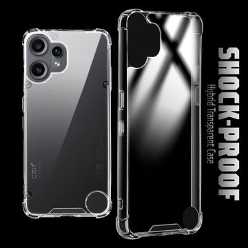 Shockproof Hybrid Transparent Phone Case For CMF Nothing Phone 2 Pro