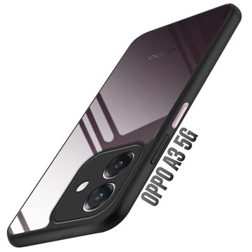 Soft Frame Clear Case For Oppo A3 5G