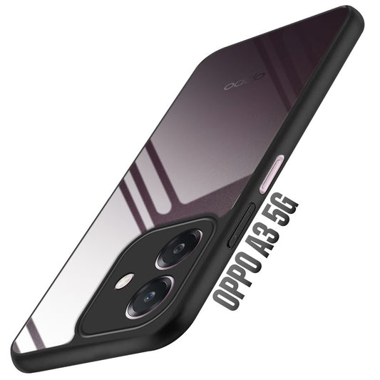 Soft Frame Clear Case For Oppo A3 5G