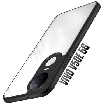Soft Frame Clear Case For Vivo V50e 5G