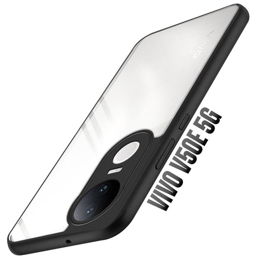 Soft Frame Clear Case For Vivo V50e 5G