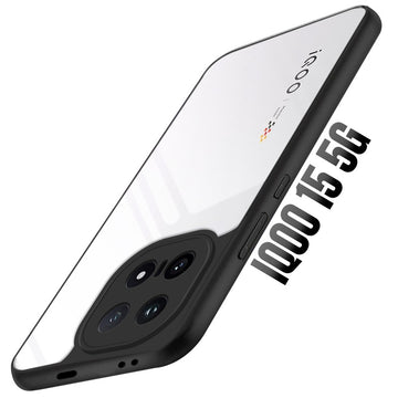 Soft Frame Clear Case For iQOO 15 5G