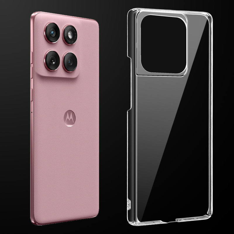 Crystal Clear Hard Back Anti-Yellowing Phone Case For Motorola Edge 60 Fusion 5G