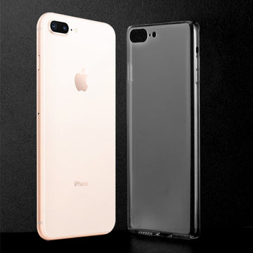 Crystal Clear Hard Back Anti-Yellowing Phone Case For Apple iPhone 8 Plus