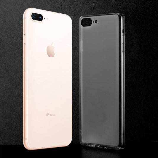 Crystal Clear Hard Back Anti-Yellowing With Camera Protection Phone Case For Apple iPhone 8 Plus