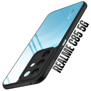 Soft Frame Clear Case For Realme C85 5G