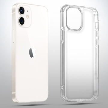 Ultra-Protective Phone Case with Tough Transparent Back Case For Apple iPhone 11