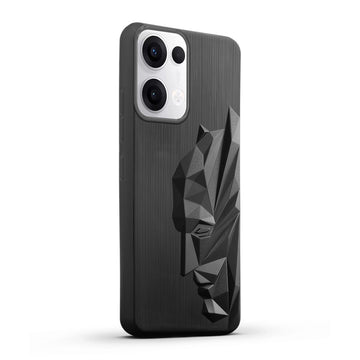 3D Design Soft Silicone Case With Matte Ring Camera Protection Back Cover For Oppo Reno 13 5G