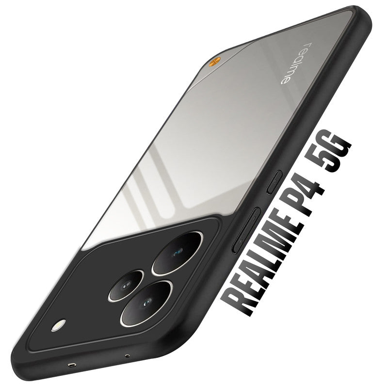 Soft Frame Clear Case For Realme P4 5G