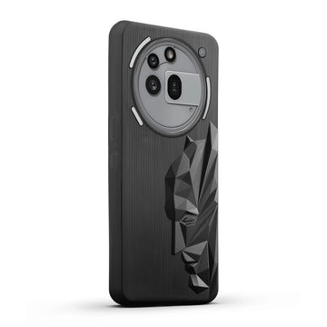3D Design Soft Silicone Case With Matte Ring Camera Protection Back Cover For Nothing Phone 3A Pro 5G