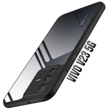 Soft Frame Clear Case For Vivo V23 5G