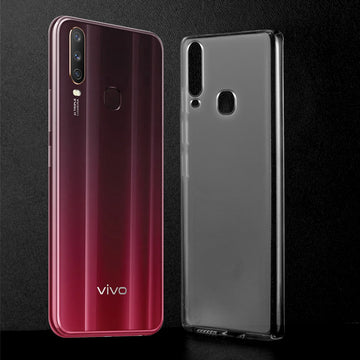 Crystal Clear Hard Back Anti-Yellowing Phone Case For Vivo Y15