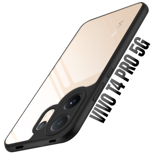 Soft Frame Clear Case For Vivo T4 Pro 5G
