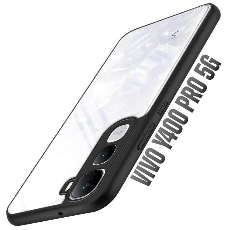 Soft Frame Clear Case For Vivo Y400 Pro 5G