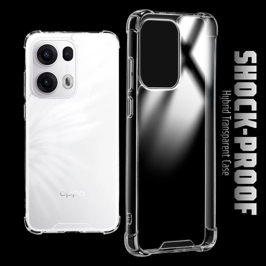 Shockproof Hybrid Transparent Phone Case For Oppo Reno 13 Pro 5G