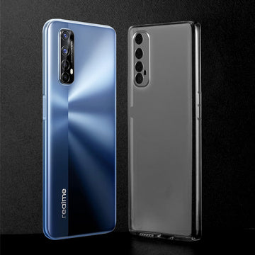 Crystal Clear Hard Back Anti-Yellowing Phone Case For Realme 7