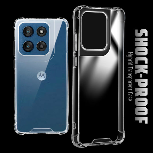 Shockproof Hybrid Transparent Phone Case For Motorola Edge 60 Stylus 5G