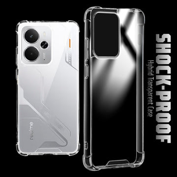 Shockproof Hybrid Transparent Phone Case For Realme 14 5G