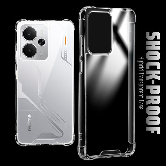 Shockproof Hybrid Transparent Phone Case For Realme 14 5G