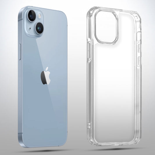 Ultra-Protective Phone Case with Tough Transparent Back Case For Apple iPhone 14