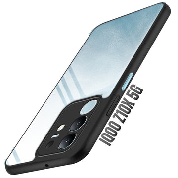 Soft Frame Clear Case For iQOO Z10x 5G