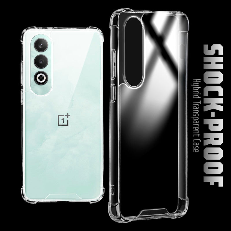 Shockproof Hybrid Transparent Phone Case For OnePlus Nord CE 4 5G