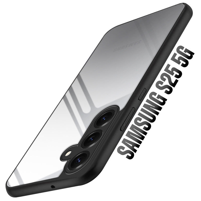 Soft Frame Clear Case For Samsung S25 5G