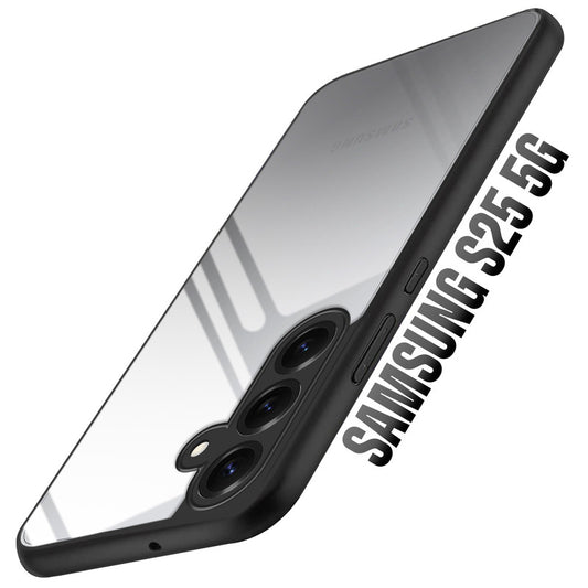 Soft Frame Clear Case For Samsung S25 5G