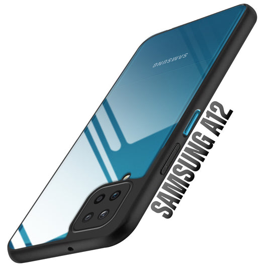Soft Frame Clear Case For Samsung A12