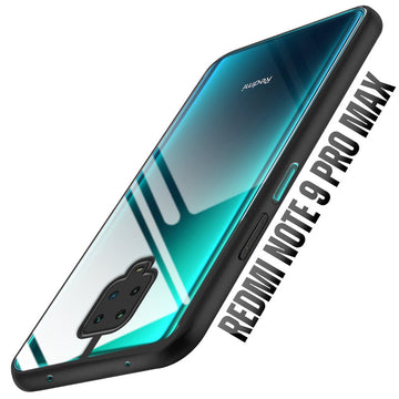 Soft Frame Clear Case For Redmi Note 9 Pro Max