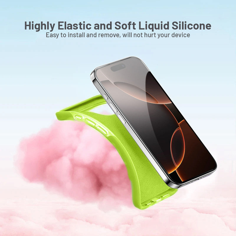 Smooth Touch Soft Silicone Back Case for Apple iPhone 16 Pro with Camera Protection for a Sleek and Stylish Look