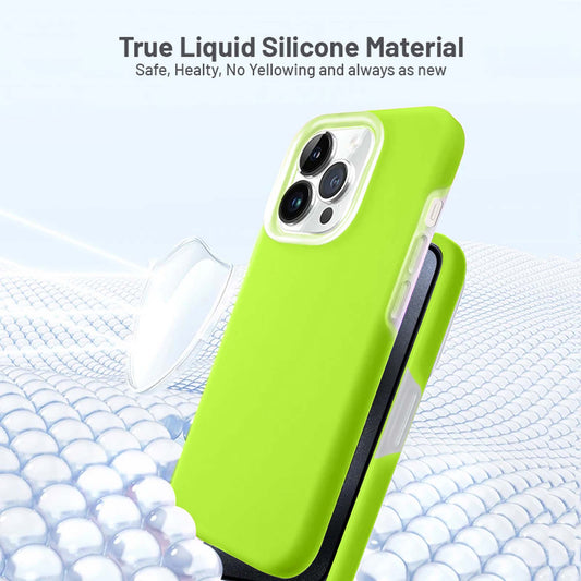 Premium Silicone Candy Case For Apple iPhone 15 Pro