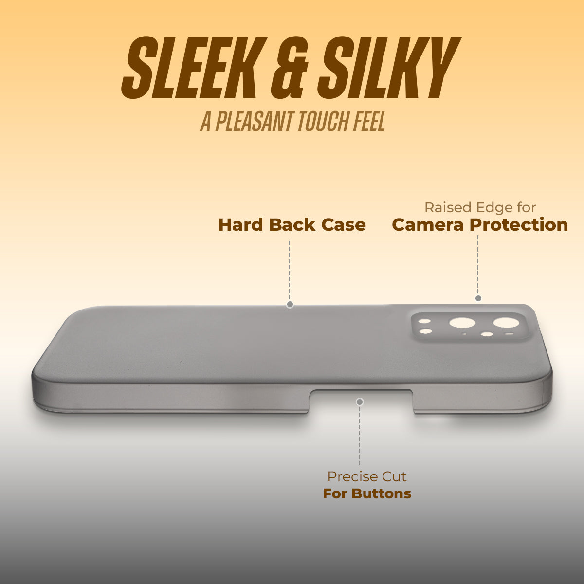 Ultra-Thin Frosted Hard Case for OnePlus 9 Pro