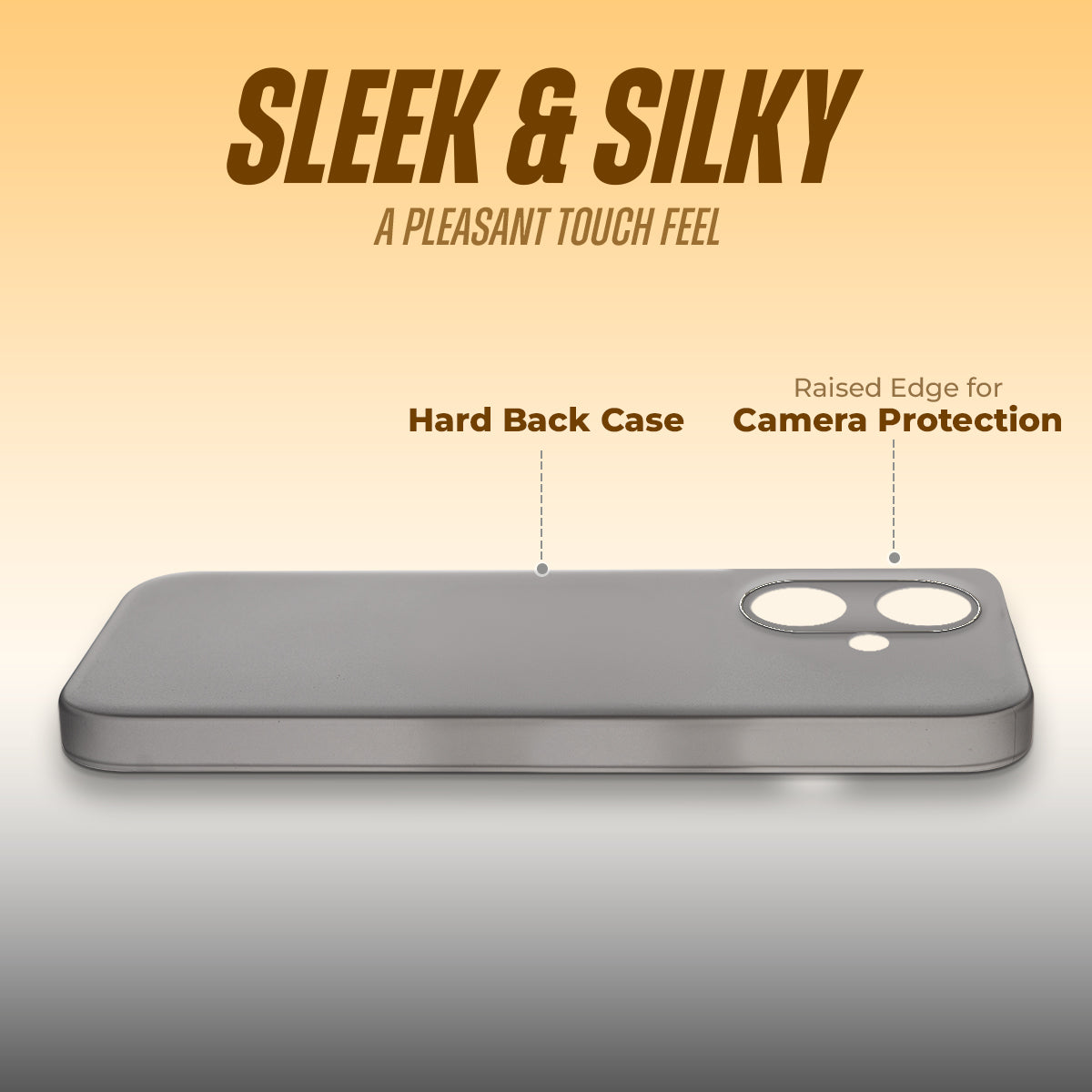 Ultra-Thin Frosted Hard Case for OnePlus Nord CE 3 5G