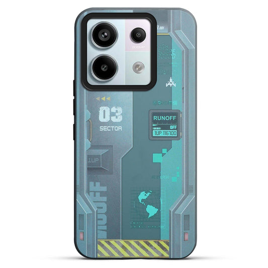 Circuit Printed Back Cover Case Redmi Note 13 Pro 5G