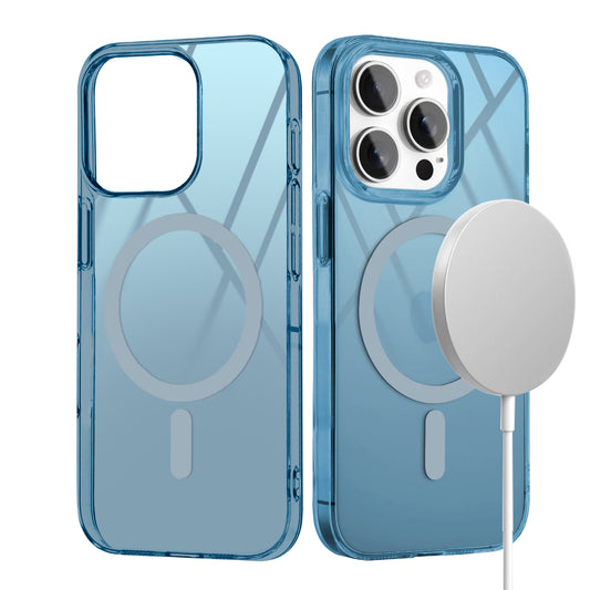 Crystal Clear Hard Back Anti-Yellowing with MagSafe Compatibility Phone Cover For Apple iphone 16 Pro Max