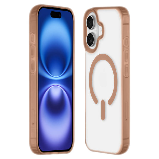 Slim Matte Finish Back With MagSafe-Compatible Cover for Apple iPhone 16