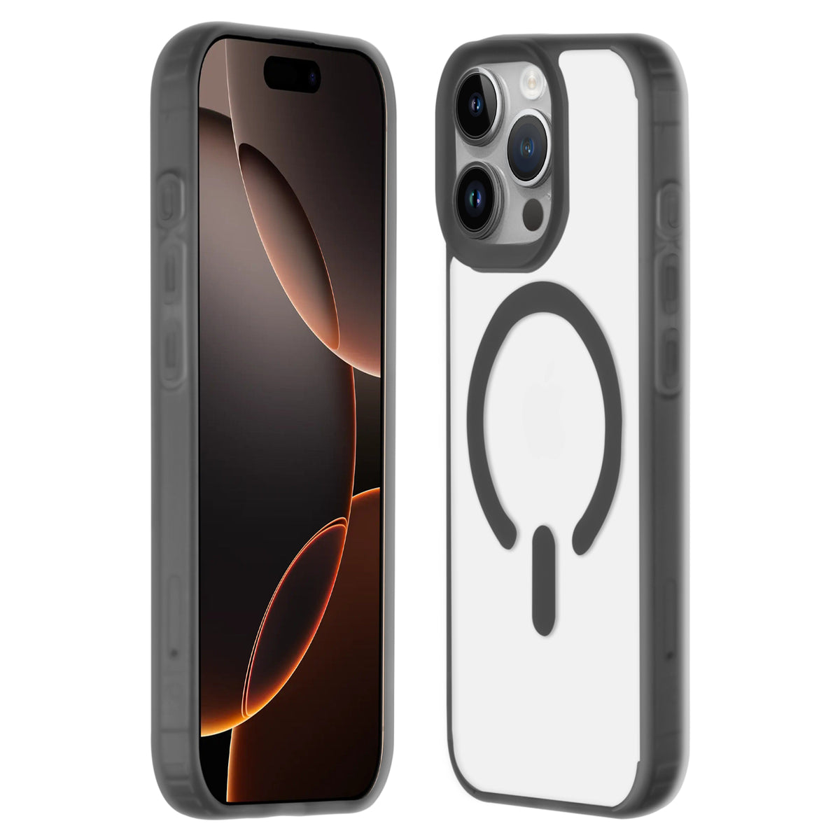 Slim Matte Finish Back With Wireless Charging Support-Compatible Cover for Apple iPhone 16 Pro
