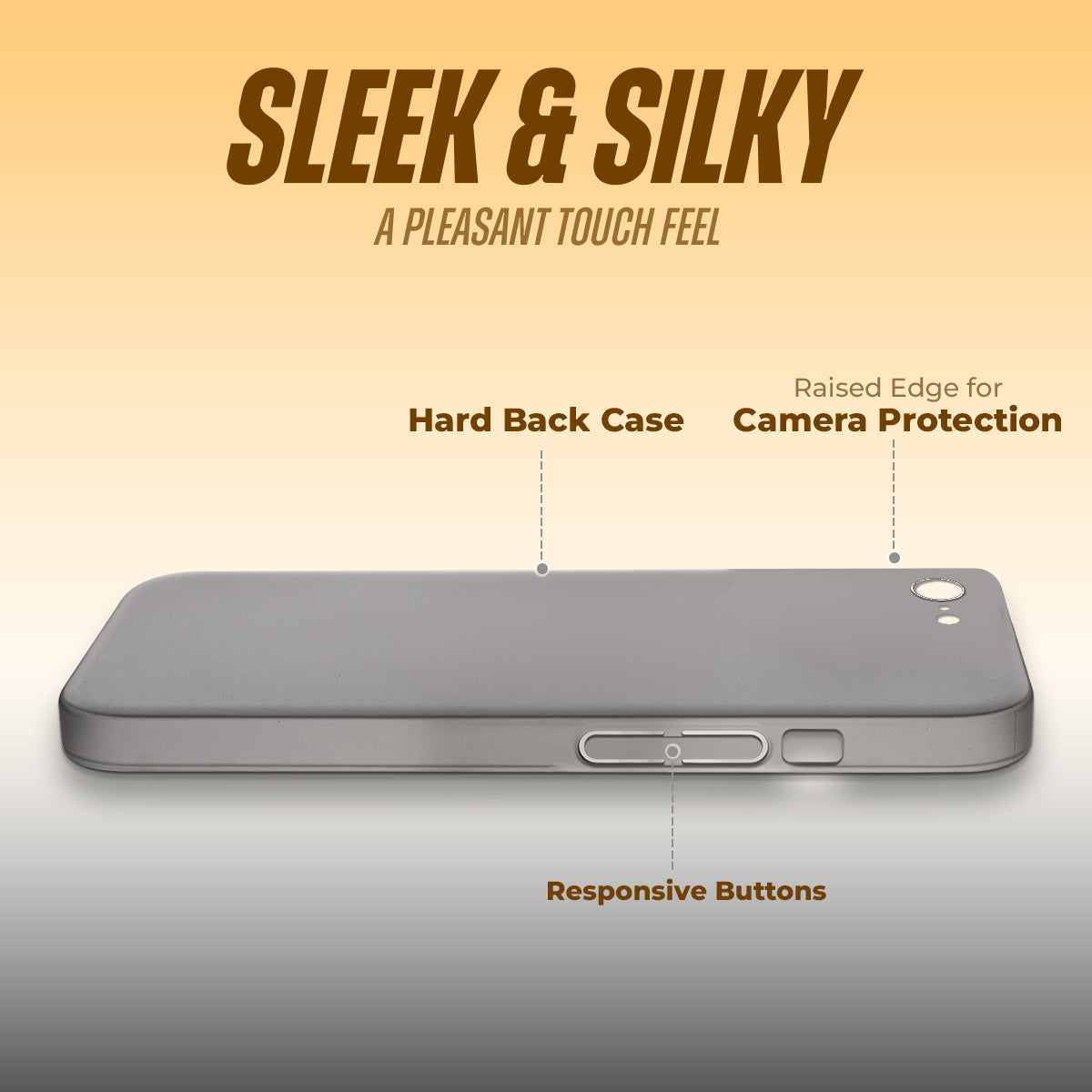 Ultra-Thin Frosted Hard Case for Apple iPhone 7