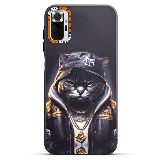 Dark Aesthetic Wild Animal Printed Back Cases For Redmi Note 10 Pro