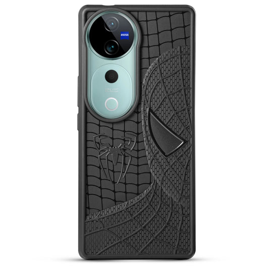 3D Design Soft Silicone Case With Matte Ring Camera Protection Back Cover For Vivo V40 Pro 5G