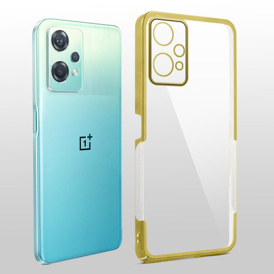 Crystal Clear Premium Shiny Edges Hard Back Case For OnePlus Nord CE 2 Lite 5G