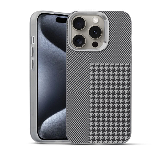 Hybrid Pattern Case For Apple iPhone 15 Pro