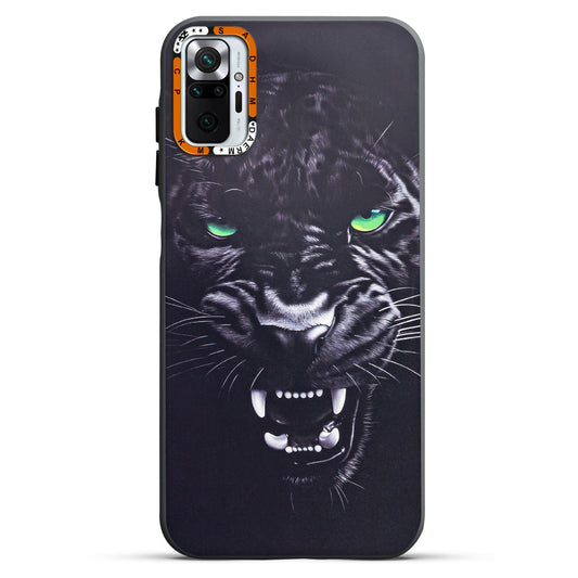 Dark Aesthetic Wild Animal Printed Back Cases For Redmi Note 10 Pro