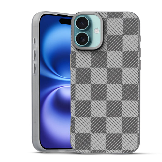 Elegant Hybrid Pattern Design Back Case For Apple iPhone 16 Plus